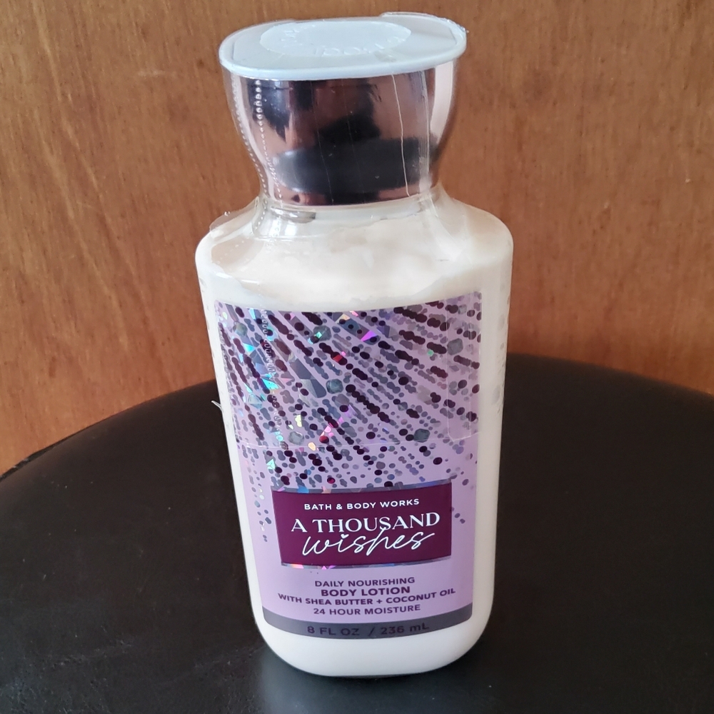 🔥Bath & Body Works A Thousand Wishes Body Wash and Lotion Set🔥 - Picture 3 of 4